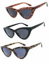 1 or 2 Pairs Cat Eye Full Lens Magnified Tinted Sun Readers Reading Sunglasses
