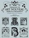 Treasury of Art Nouveau Design & Ornament (Dover Pictorial Archive) (English Edition)