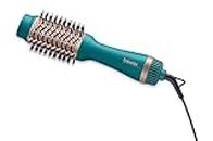 Beurer HC 45 Ocean 2-in-1 volumising Hair Dryer Brush,2 heating and blower levels including Cold air function,Ion function for smooth and shiny hair