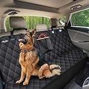 Yogi Prime Back Seat Extender for Dogs, 100% Waterproof Hard Bottom Dog Car Seat Cover, Dog Hammock for Car Travel Camping Mattress Bed, Pets Dog Seat Protector for Cars Trucks SUVs(Black)