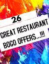 Nationwide Restaurant Discount Card - 26 Restaurants - YELLOW - NEW OFFERS..!!!
