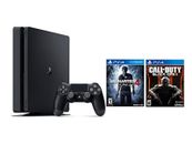 Paquete PlayStation 4 Slim 500 GB Uncharted 4 y Video Call of Duty Black Ops III de Call of Duty