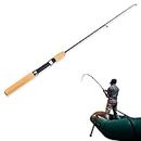 Telescopic Fishing Rod, Portable Ice Fishing Rod, Outdoor Winter Fishing Rod Pole, Carbon Fiber Retractable Mini Fishing Pole, Fishing Tackle Tool