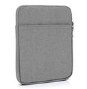 MyGadget 6 Zoll Nylon Sleeve Hülle - Schutzhülle Tasche 6" für eBook Reader | Smartphone | Navi z.B. Kindle Paperwhite | Apple iPhone 13 Pro - Grau