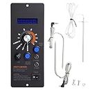 Digital Thermostat Controller Kit Replacement for Camp Chef Wood Pellet Grill PG24-82,Comes with 2 Meat Probes