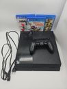 Sony PlayStation 4 500GB Console - Black With 8 Games-Wireless Remote Works 