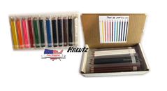 Madisi Colored Pencils Bulk - Pre-Sharpened 12 Assorted Colors 36 quantity 3 ea.