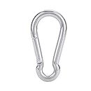 Silver Colour Carabiner, Snap Hook, Outdoor Recreation for Hiking Outdoor Accessories Camping