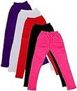 TIK Tok Girl's Regular Fit Cotton Leggings (TIK Tok_Multicolour_14 Years-15 Years) 002