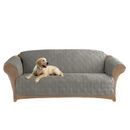 Sure Fit Box Cushion Sofa Slipcover, Microfiber | 37 H x 96 W x 40 D in | Wayfair 047293448928