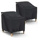 Patio Chair Cover - 2 Pack, Patio Furniture Covers Waterproof, Heavy Duty Outdoor Chair Covers for Outdoor Furniture,Lawn Outdoor Furniture Cover -33"W x 34"D x 31.1"H