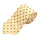 EMILIO PUCCI Yellow Suave Dandy Fancy Hats Fedora Men's Silk Neck Tie