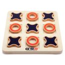 GSE Games & Sports Expert 10” Wooden Tic-tac-toe Game Set. Classic Family Travel Board Game For & Adults Wood in Brown | Wayfair BG-2032