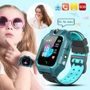 Reloj inteligente rastreador para niños teléfono alarma cámara GPS SOS llamada niñas niños regalo 2024~