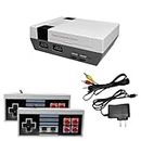 Dixvuk Retro Game Console with Built-in 620 Classic Edition Games and 2 Controllers,Plug & Play Mini Classic Console Gifts for Kids and Adults.