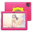 Wqplo Tablet for Kids Android 12 Kids Tablet with 32 GB ROM, Dual Camera, Bluetooth, 5000mAh Battery (Rose)