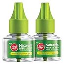 Good Knight Naturals Neem Liquid Vapouriser Mosquito Repellent | 100% Natural Active Ingredients (Safe For Kids And Adults) | Combo Pack Of 2 Refills (45 Ml Each)