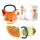 MLRYH Fox Accordion Baby Toys,Early Development Educational Infant Music Toy Accordion Musical Instrument,Cartoon Cute Hand Grip Baby Toy for Toddlers 1 2 3+ Years Old Boys Girls Baby Gifts.