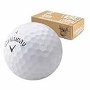 Lot de 50 balles de golf Callaway Mix - Qualité AAA/AA - Blanc - Dans un sac en filet
