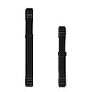 Verstellbares elastisches Armband / Fußgelenkband für Fitbit Alta HR/Alta Fitness Tracker, dehnbares Band für Damen und Herren (Schwarz)