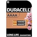 Duracell SpecialtyAlkaline AAAA Battery 1,5V, pack of 2 (LR8D425) designed for use in digital pens, medical devices and headlamps