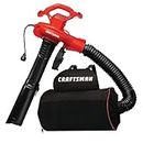 CRAFTSMAN Leaf Blower/Vacuum and Mulcher, 3 in 1 Wearable Yard Cleaner, 450 CFM/260 MPH (CMEBL7000-CA)
