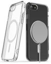 Clear Back for iPhone SE, Magnetic Case Compatible with Magsafe (2020 / 2022)