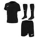 Nike LK NK DRY PARK20 KIT SET K, Calcio Unisex Bambini, black/Black/(white), (M)110-116