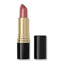 REVLON Super Lustrous Lipstick, High Impact Lipcolor with Moisturizing Creamy Formula, Infused with Vitamin E and Avocado Oil in Nudes & Browns, Daylight Delight (802) 0.15 oz