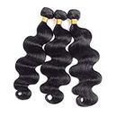 ELEE'S HAIR Brazilian Virgin Hair Body Wave Bundles Human Hair Bundles Body Wave 10A Grade 100% Unprocessed Remy Human Hair Weft Natural Color 300g Per Lot (14 16 18)