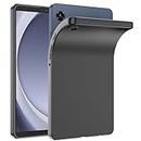Coque pour Samsung Galaxy Tab A9 8.7" 2023, Silicone TPU Souple Etui Housse Anti-Rayures Antichoc Case pour Samsung Galaxy Tab A9 8.7" 2023 - Noir