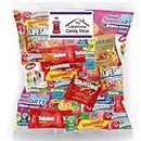 Bulk Assorted Fruit Candy - 2 Pound Variety Pack - Starburst, Skittles, Gummy Life Savers, Air Heads, Jolly Rancher, Sour Punch, Haribo Gold-Bears, WarHeads, Gummy Bears, Twizzlers by The LakeHouse