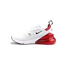 Nike Mens Air Max 270 White/Black-University Red Bv2523 100 - Size 8.5