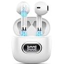 Bluetooth Kopfhörer, Kopfhörer Kabellos Bluetooth 5.3 In Ear Kopfhörer mit 4 HD Mic, 2024 Kabellose Kopfhörer 42Std ENC Noise Cancelling Earbuds Tiefer Bass, IP7 Wasserdicht Ohrhörer LED-Anzeige USB-C