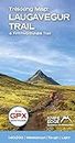 Trekking Map: Iceland's Laugavegur Trail & Fimmvorduhals Trail: With Free GPX Download