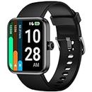 Imzuc Smart Watch for Women Men, Fitness Tracker Watch with Heart Rate Monitor, Sleep, SpO2 Tracker, 5ATM Waterproof Smartwatch Sports Watch Compatible with Android iOS Phones Step Calories Counter