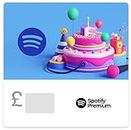 Spotify Gift Card (Birthday) - UK Redemption Only - Delivered via email