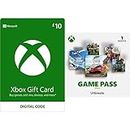 Xbox Live £10 Credit (Download Code) + Xbox Game Pass Ultimate 1 Month Membership (Download Code)