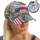Donald Trump 2024 Cap MAGA Baseball Caps Take America Back Hat made in USA  Camo