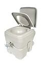 Camco Standard Portable Travel Toilet, Designed for Camping, RV, Boating And Other Recreational Activities (5.3 gallon) (41541)