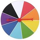 PRETYZOOM Spinning Prize Wheel 20cm Creative Spinning Prize Wheel Early Educational Spinning Wheel for Carnival Party Fortune Game in Party Pub Trade Show