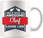 CHEF Mug Coffee Cup - This An Awesome Looks Like Best Funny Chuzy Fat Top Chef Elect Copper Daily Pampered Pastry World Gift Mom Dad Future Retirement Retired