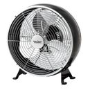 New 9 inch Retro Table Drum Fan Black Heating, Cooling & Air Indoor Air Quality
