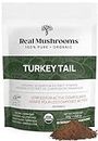 Real Mushrooms Organic Turkey Tail Mushroom Extract Powder (45 g (Powder)