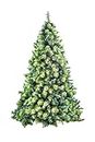 SHATCHI Kentucky Pine Green Pencil Needle Tips Plain Bushy Artificial Christmas Tree Holiday Premium Home Xmas Festive Decorations, PVC, 5FT