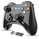 EasySMX Wireless Gaming Controller, Dual-Vibration Joystick Gamepad Computer Game Controller for PC Windows 7/8/10, Steam, PS3, Android TV,