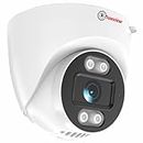 Trueview Smart Security Camera 4G 3mp CCTV Dome Camera for Home | Shop | Office | Farm | Construction Site | Sim Based Camera (4G Sim Based 3MP 1296p HD with 4 IR LED)