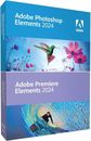 Adobe Photoshop & Premiere Elements 2024 DE WIN/MAC NUEVO duración ilimitada