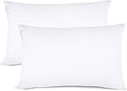 [hachette] WHITE 100% EGYPTIAN COTTON PAIR OF PILLOWCASES 200 THREAD COUNT by Hachette