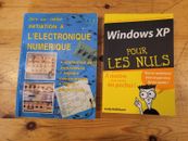Livres de Poche INITIATION A L'ELECTRONIQUE NUMERIQUE + WINDONS XP pour les Nuls